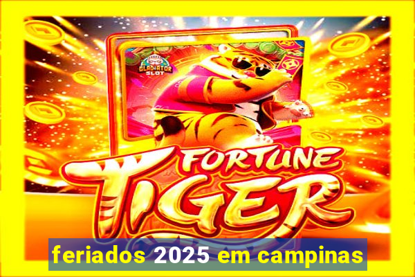 feriados 2025 em campinas